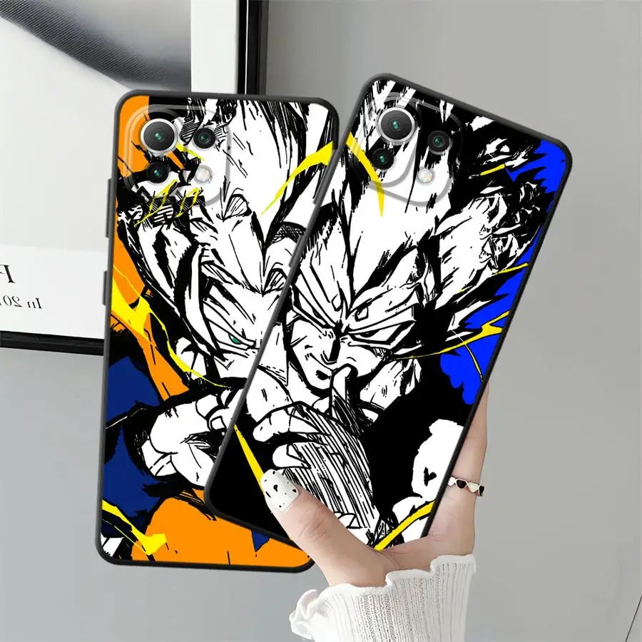 

Чехол для телефона Xiaomi Mi 12T Pro 11T 10T 14 13 Lite 11 12 12X 15 Pro с аниме-дизайном DBZ (Япония)