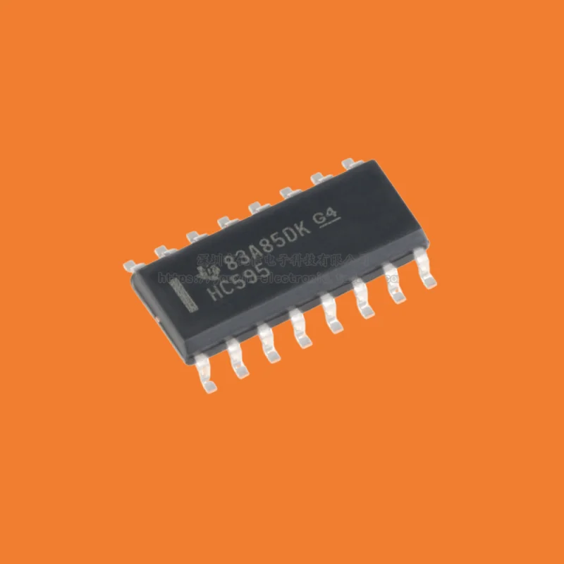 20pcs/original genuine SN74HC595DR SOIC-16 tri state output register 8-bit shift register
