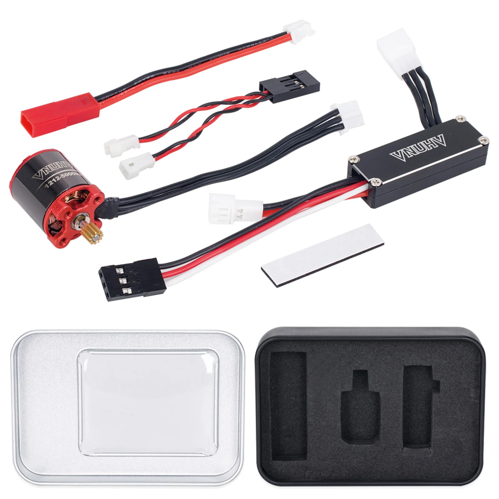 FAM32-25A Brushless Motor Kit With Dust Cover for 1/24 1/30 RC Axial SCX30 RC Crawler Upgrade  Parts
