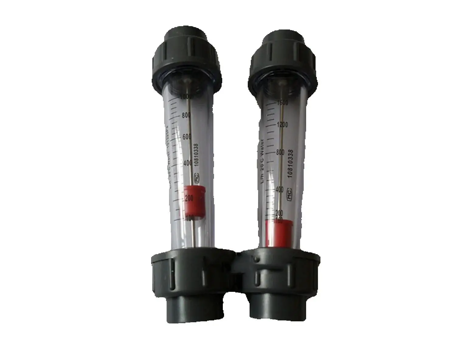 LZS-15 (100-1000 L/H Short tube) Pipeline water rotameter flow meter flowmeter Tools Measurement Instruments FlowMeters LZS15