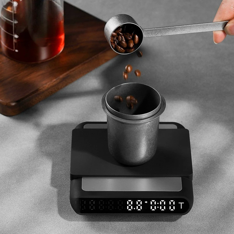 Smart coffee scale, gouache ratio Italian hand-brewed timing electronic scale