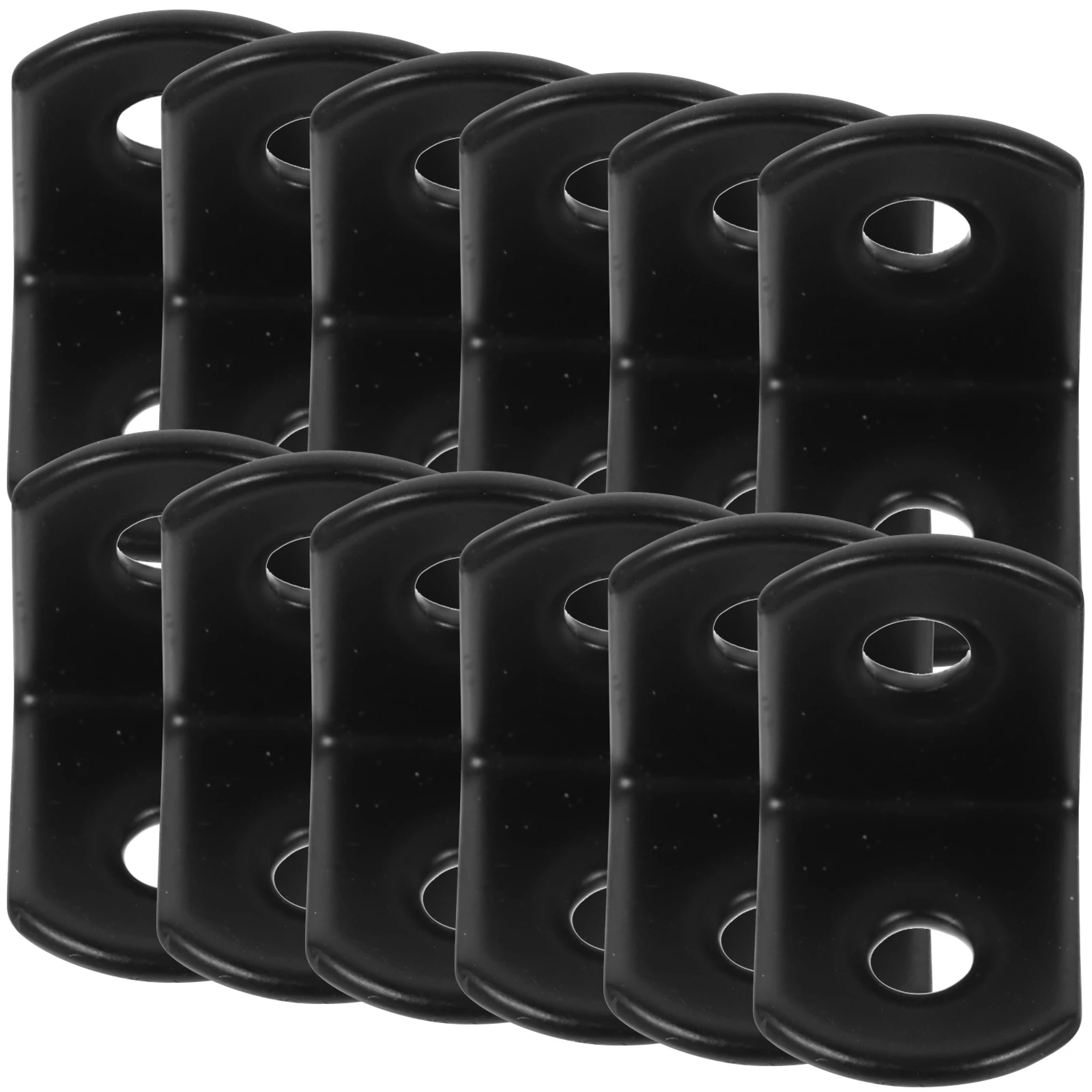 

50pcs L Stainless Steel Brackets Heavy Duty Corner Joint Fastener Shelf Angle Bracket Metal Braces For Wood Storage