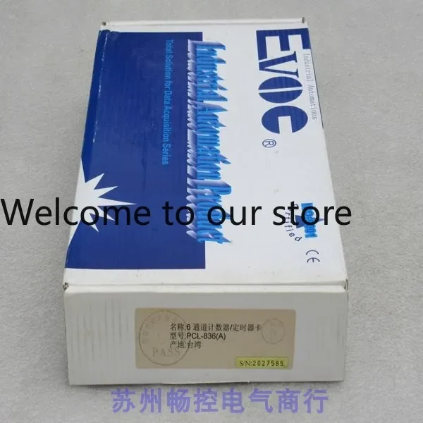 * Sale * New EVOC 6-Channel Counter/Timer Card PCL-836 (A) Spot PCL-836
