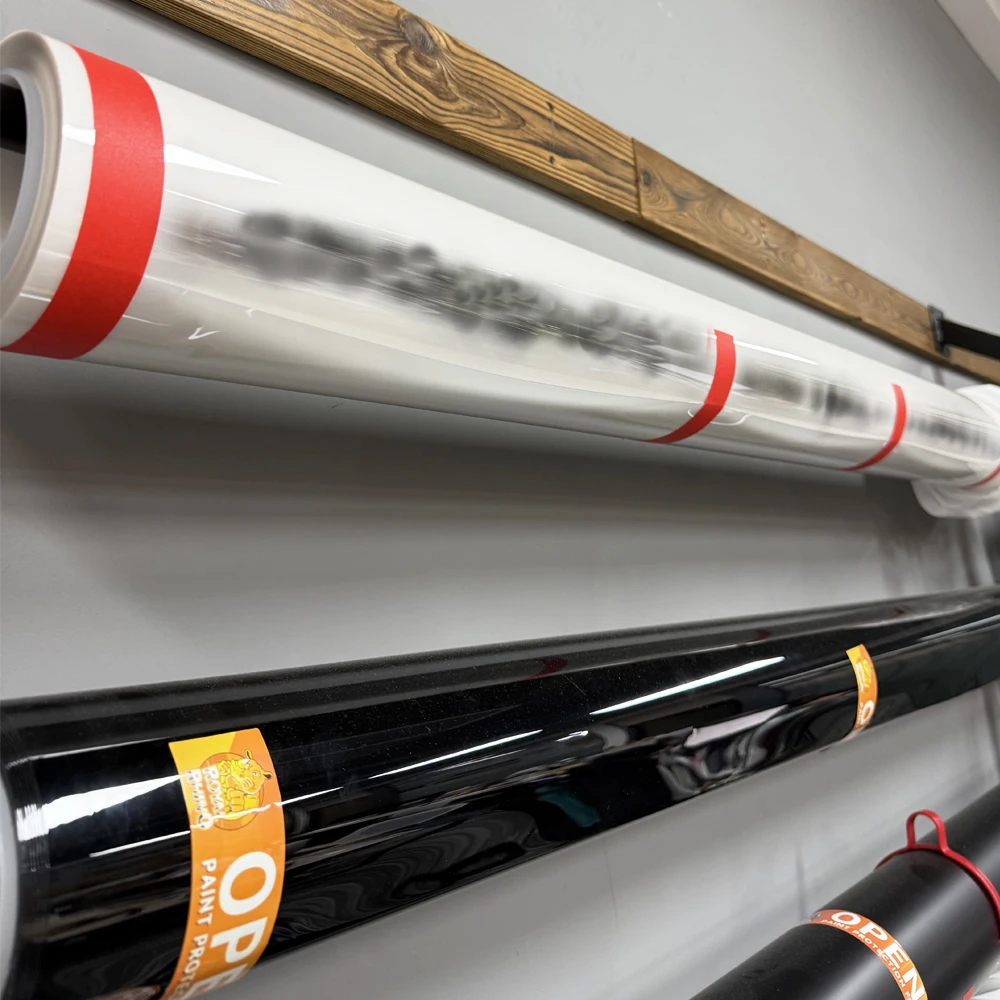 

152CM TPU PPF Photochromic Headlight Protection Film Transparent To Black Color Change Decorative Car Lamp Protection Film