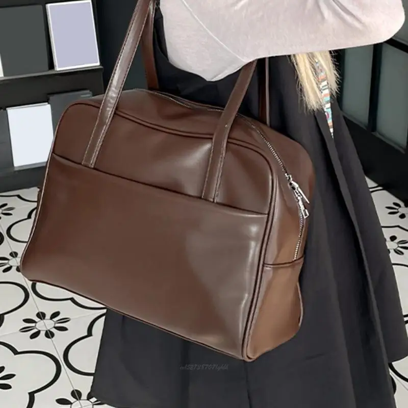 X5XA Корейский стиль JK Униформа Сумка на плечо Модные и молодежные сумки подмышки Повседневная сумка для повседневного