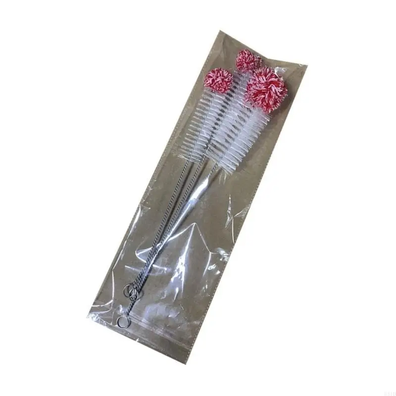 

581D Flexible Bottle Cleanings Brush Great for Sports Bottles, Baby Bottles,
