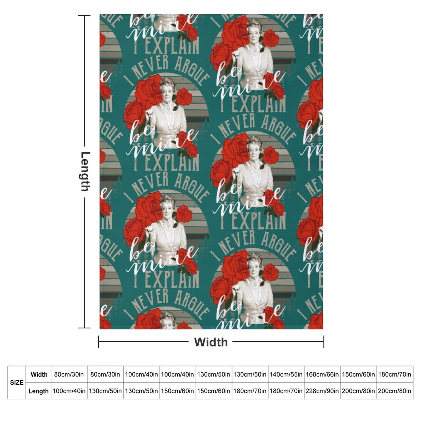 downton noble Throw Blanket cosplay anime Bed Fashionable Giant Sofa anime Decorative Sofa christmas decoration Blankets
