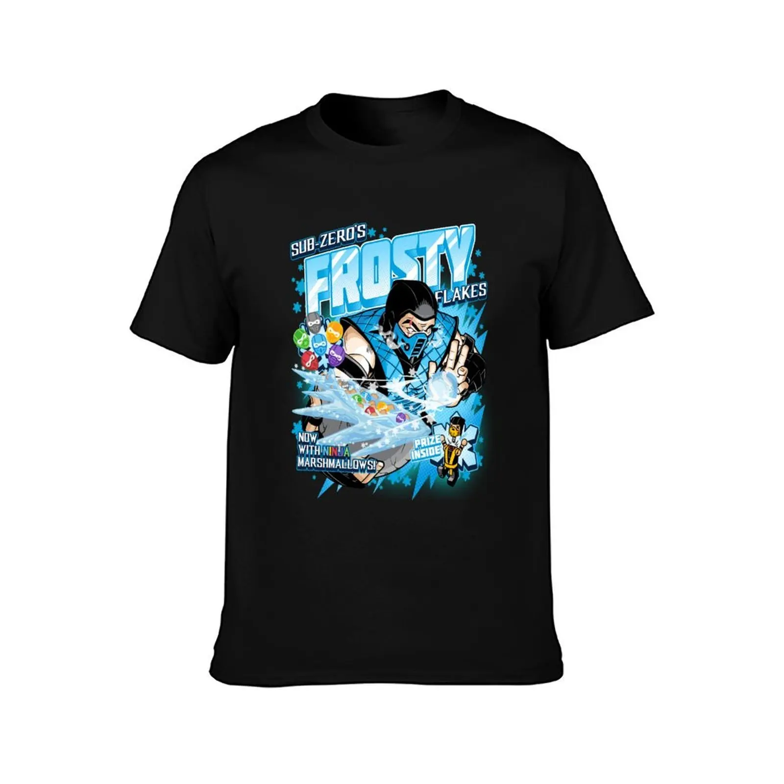 Frosty Flakes T-Shirt Casual Loose Daily Wear T-Shirt