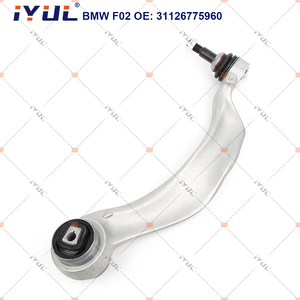 A Pair Front Lower Suspension Control Arm Curve For BMW 7 Series F07 F01 F02 F03 F04 31126775959 31126775960