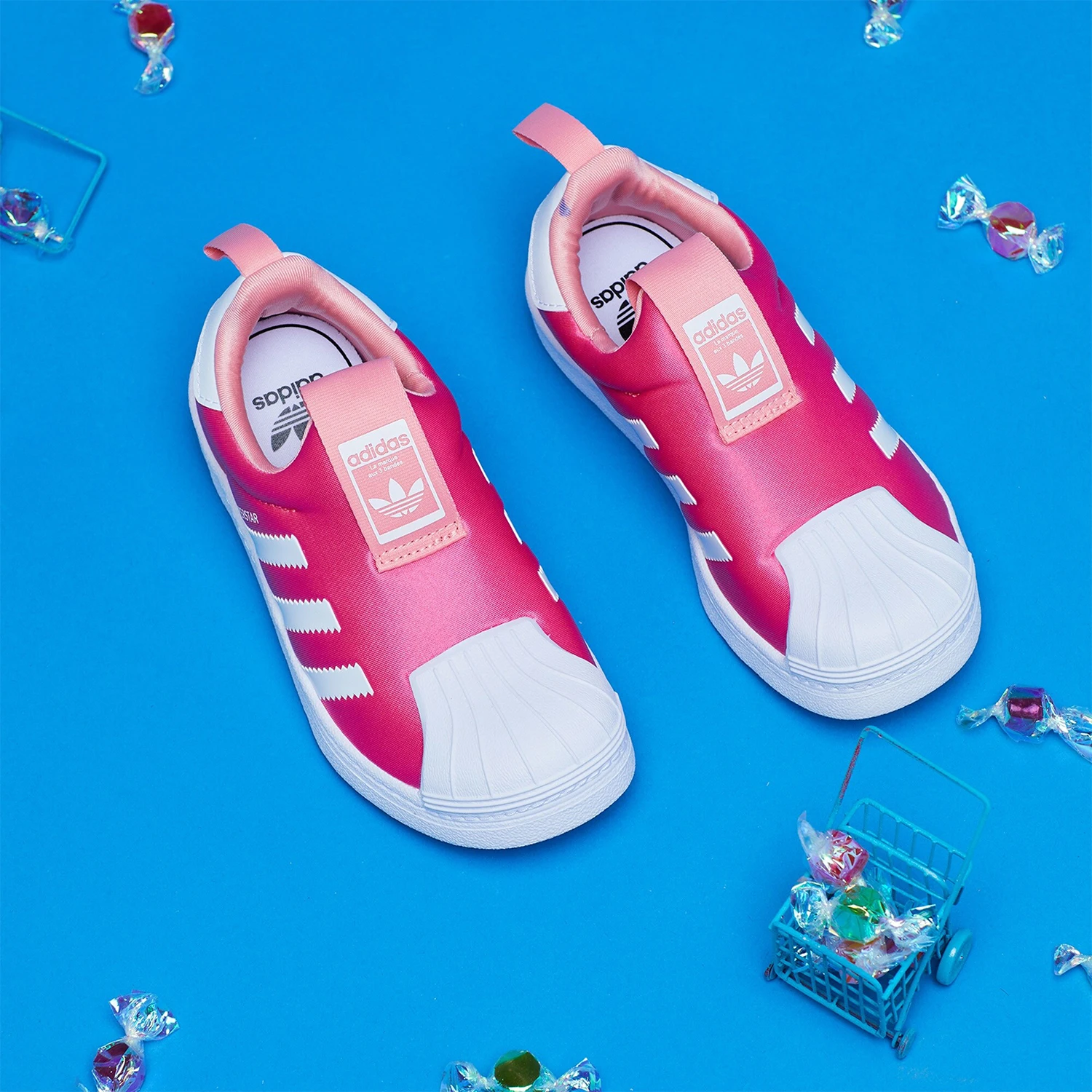 

Adidas genuine Trefoil Summer New Season Kids' Shell-Toe Casual Sports Shoes EF6629