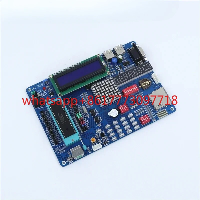 PIC16F877A Development Board PIC Microcontroller Learning Board With Kit2 Emulator PIC Development Board Kit