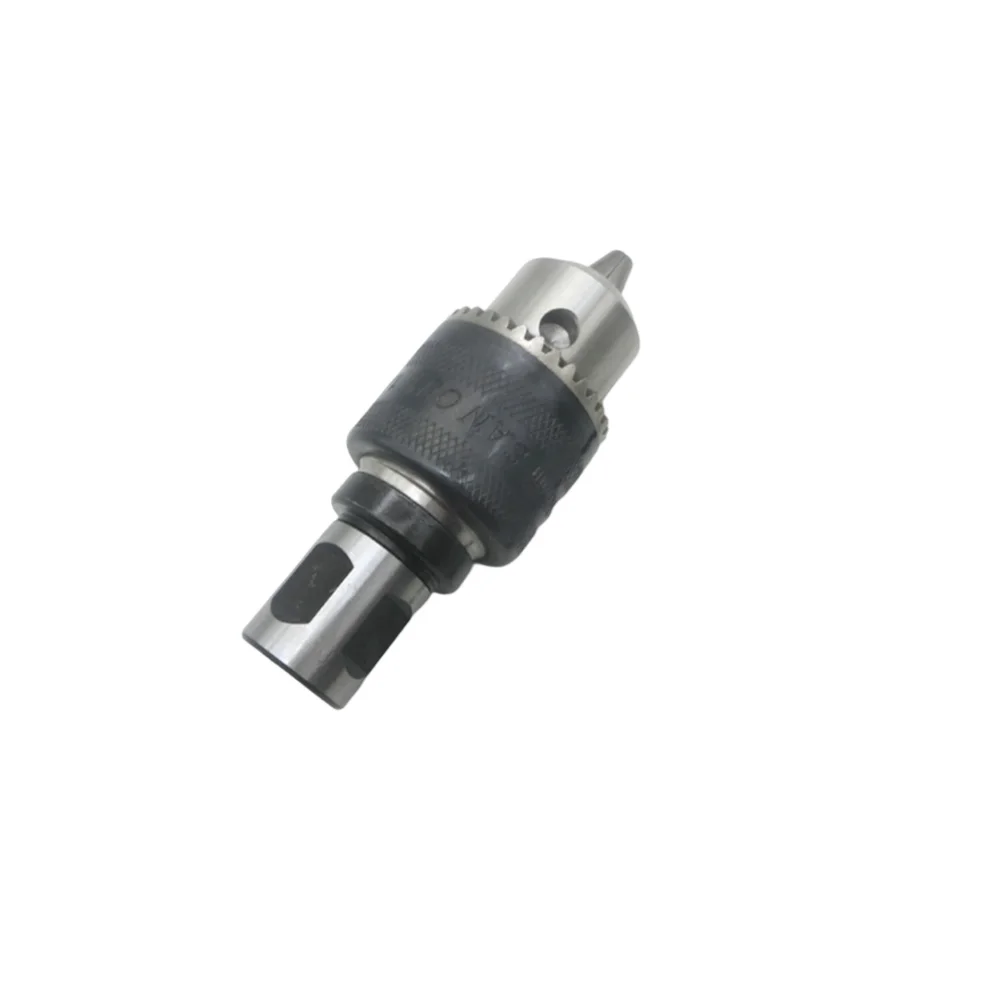 3 Jaw Chuck For Light Duty Drill Chuck Adapter Magnetic Drill Chuck Drill Chuck With Key Steel Material Three-jaw Design
