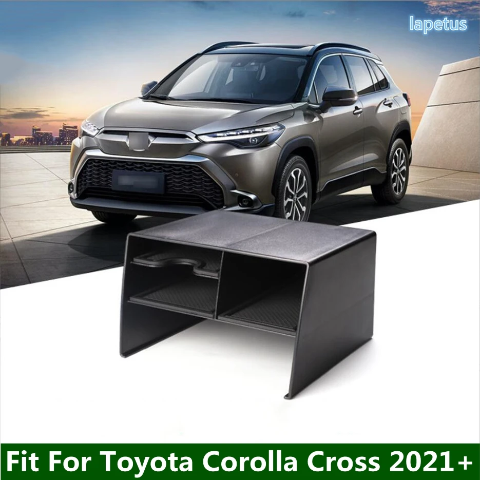 

Car Central Armrest Storage Box Console Arm Rest Tray Pallet Container Case Kit For Toyota Corolla Cross 2021 - 2023 Accessories