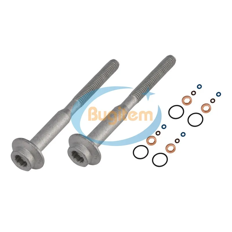 18PCS Injector Seal And Bolt Repair Seal Kit 03L130277B A2C59513554 883.670 WHT003187 For VW AUDI Skoda Fuel Injector Repair Kit