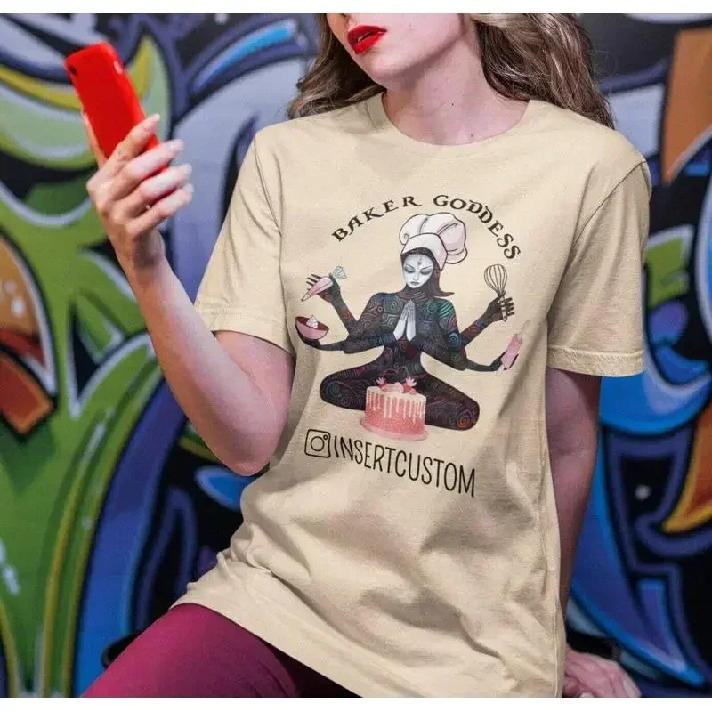Baking Goddess T shirt