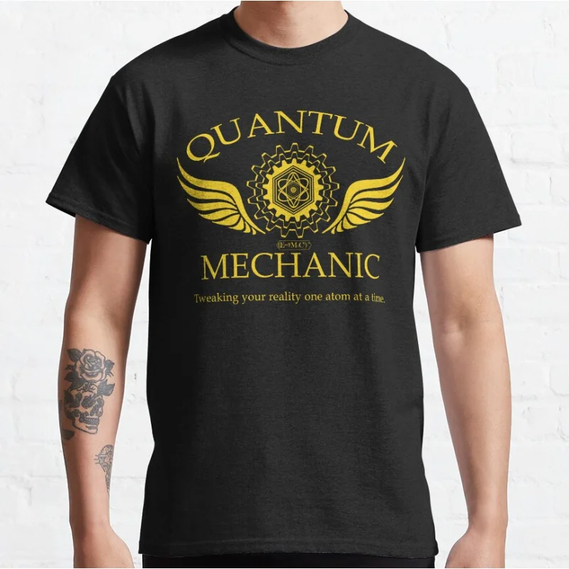 

1020 Perfect Physics Gift t shirt Quantum Mechanics science humor Graphic clothes 100% cotton tee All size Tops