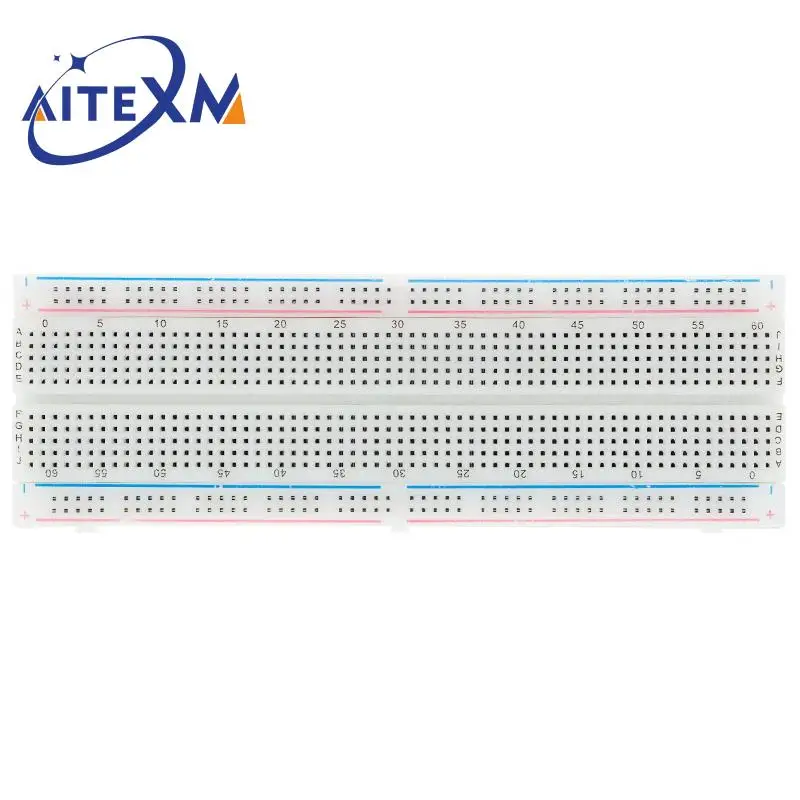 3.3V/5V MB102 Breadboard Power Nodule+MB-102 830 Points Solderless Prototype Bread Board Kit +65 Flexible Jumper Wires