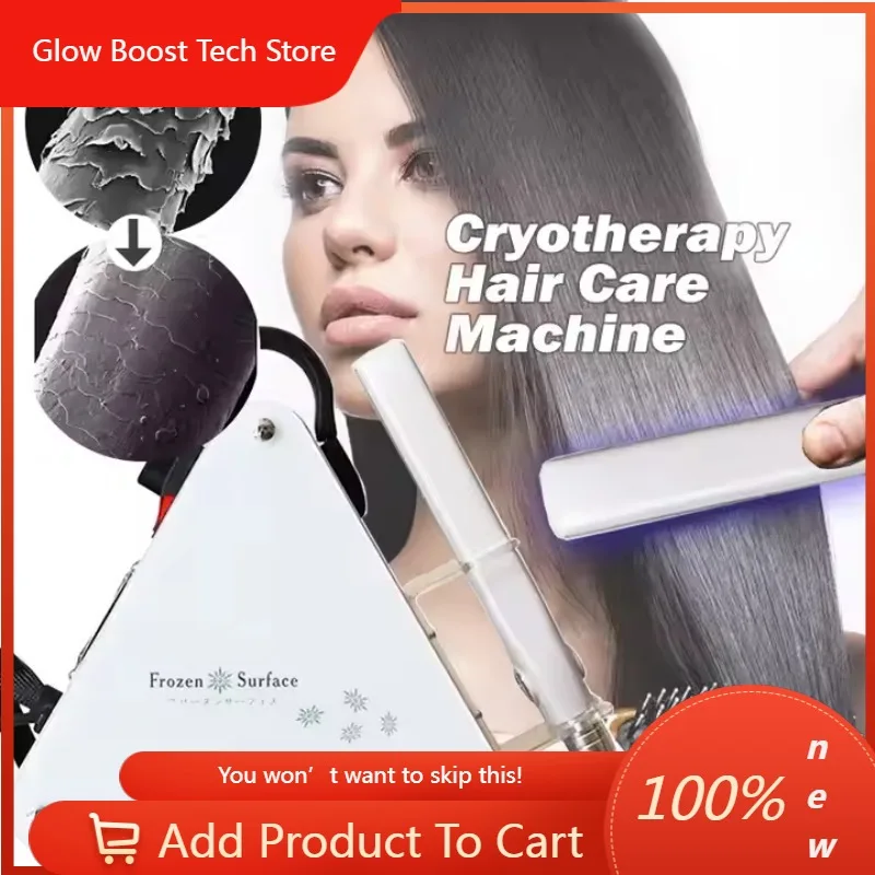 

GBHair Care Machine Ice Cold Frozen Flat Iron Выпрямитель для волос Машина для лечения кожи головы Салонное оборудование