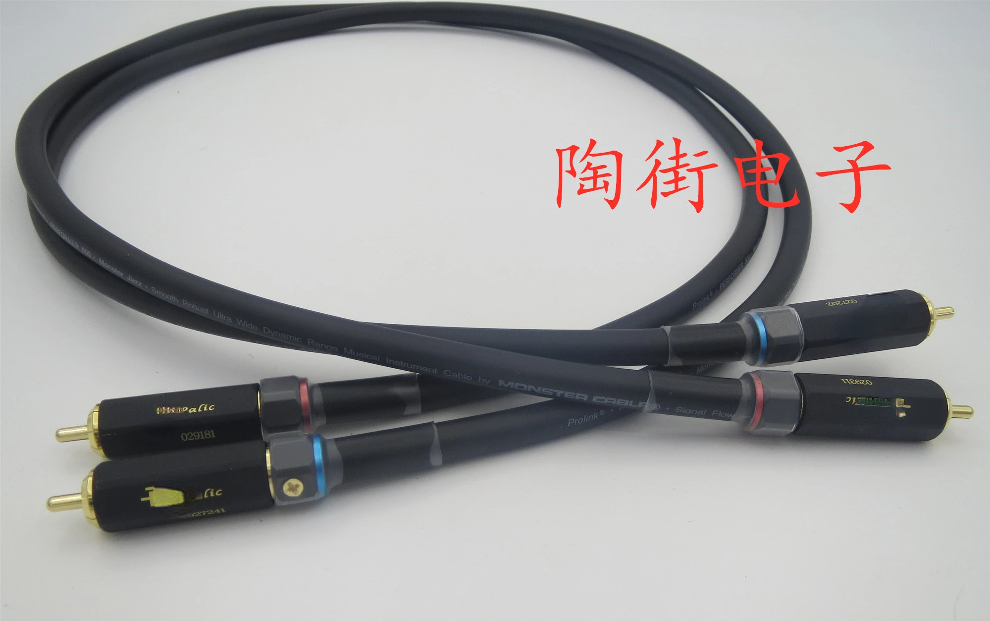 500 Pure Copper Fever Grade RCA Audio Cable, Gallbladder Power Amplifier Speaker, Double Lotus Head Audio Signal Cable