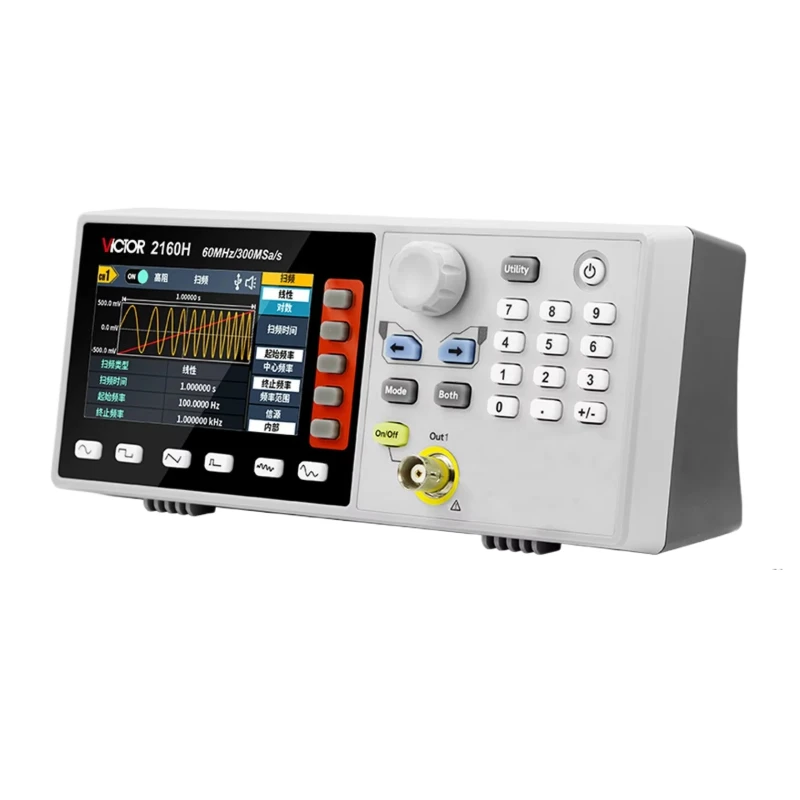Ranlraka VICTOR VC2270H Dual-channel Signal Generator 70 MHz 300 MSa/s Sine Function Generator