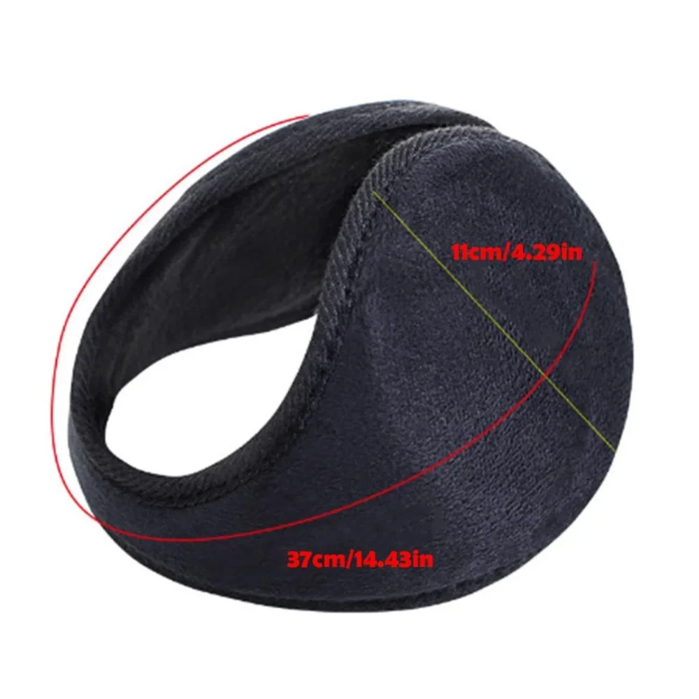 Thicken Winter Unisex Headphones Fleece Warmer Earmuff Warm Plush Cloth Ear Muffs Cover Earwarmers Earlap Warmer Ear Protector