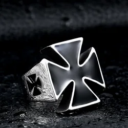 Gothic Ring for Men's Fashion Trend Punk Rock Accessories Jewelry Gift