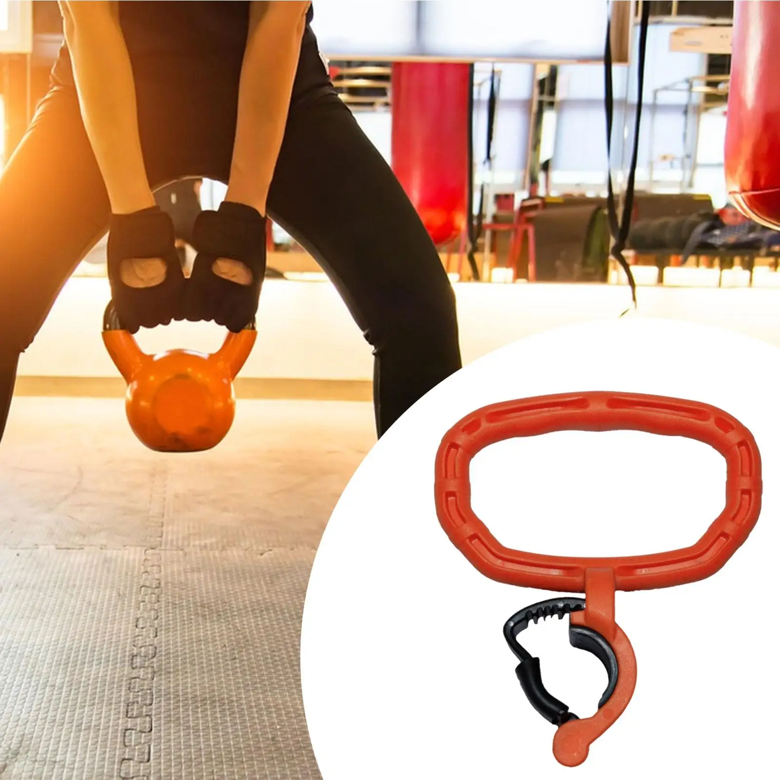 Dumbbell Handle Grip Ergonomic Design for Gym Equipment Kettlebell Conversion and Strength Training