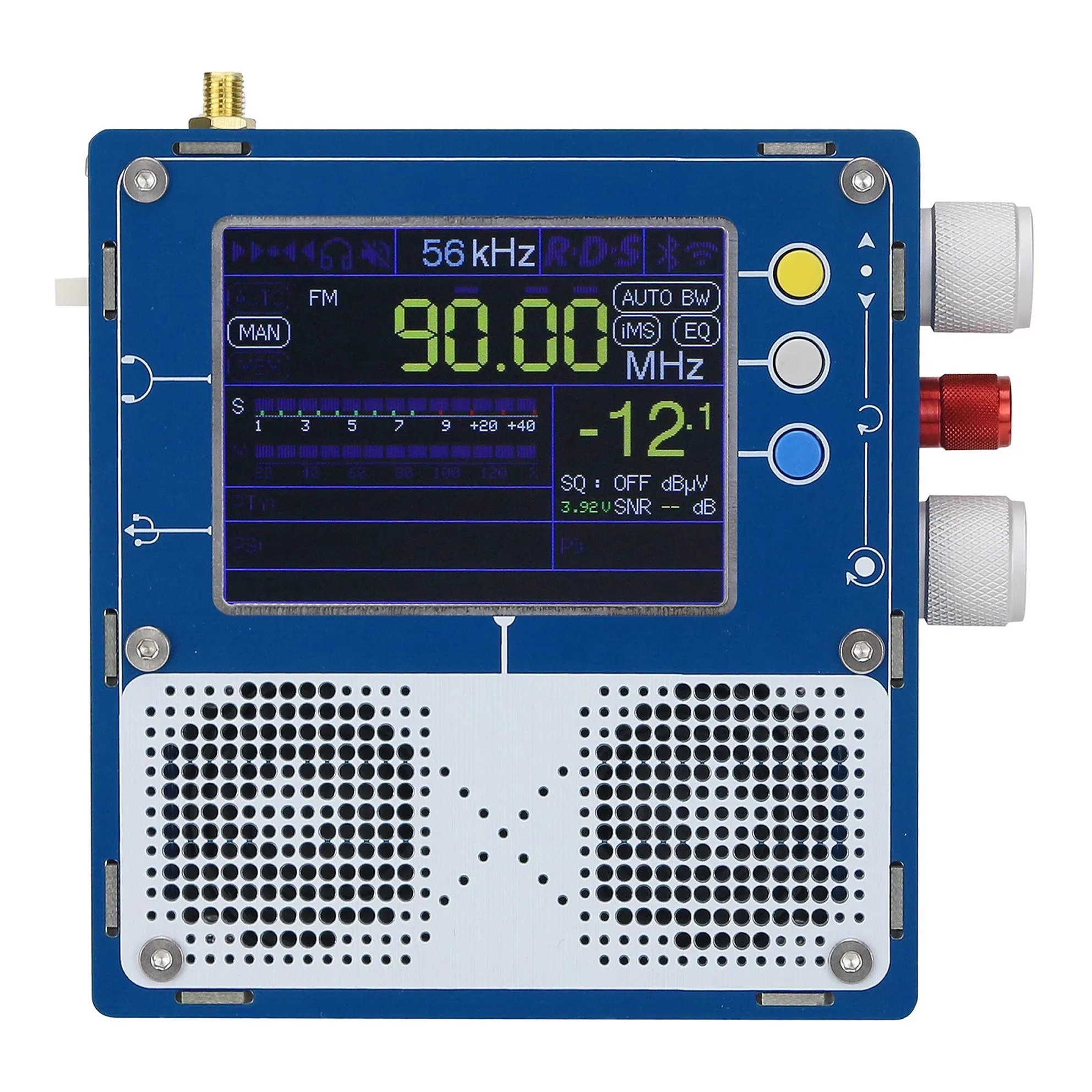 Neuer tef6686 full band radio fm full band dsp hoch empfindlicher empfänger plus 5,0 lna