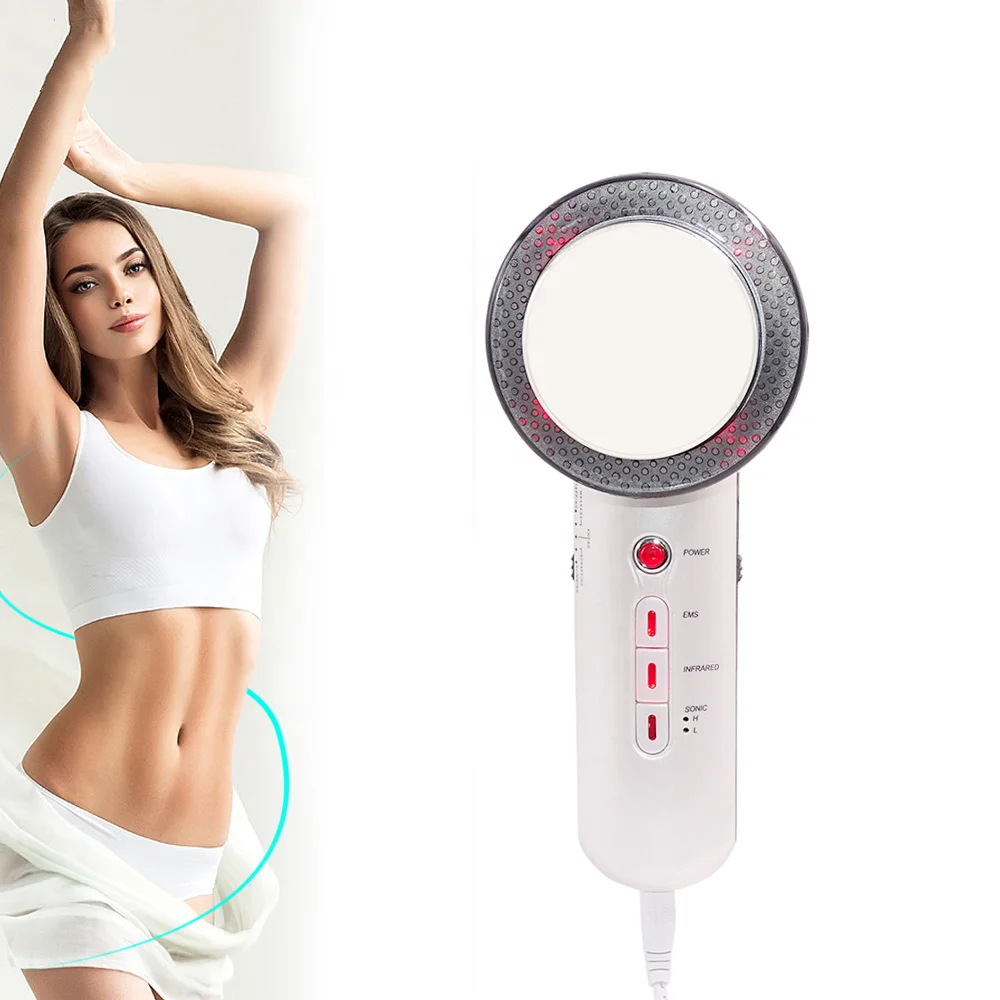 

EMS 3 In 1 Ultrasound Body Slimming Massager Cavitation Home Devices for Belly Slim Muscle Massage Stimulator Electric Lipolaser