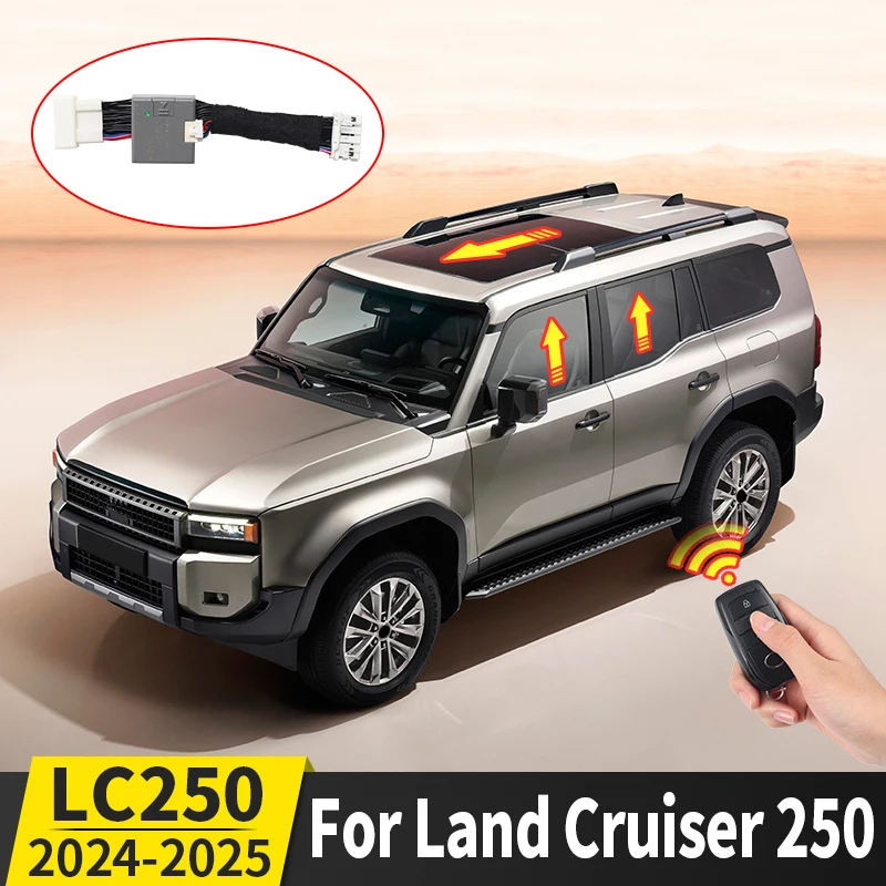

For Land Cruiser Prado LC250 1958 J250 2024-2025 Automatic Window Lifter One-Click Lifting Upgraded Modification Accessories