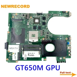 For Dell Inspiron 17R 7720 Laptop Motherboard DA0R09MB6H1 REV H CN-072P0M 072P0M HD4000 GT650M GPU DDR3 Fully Test