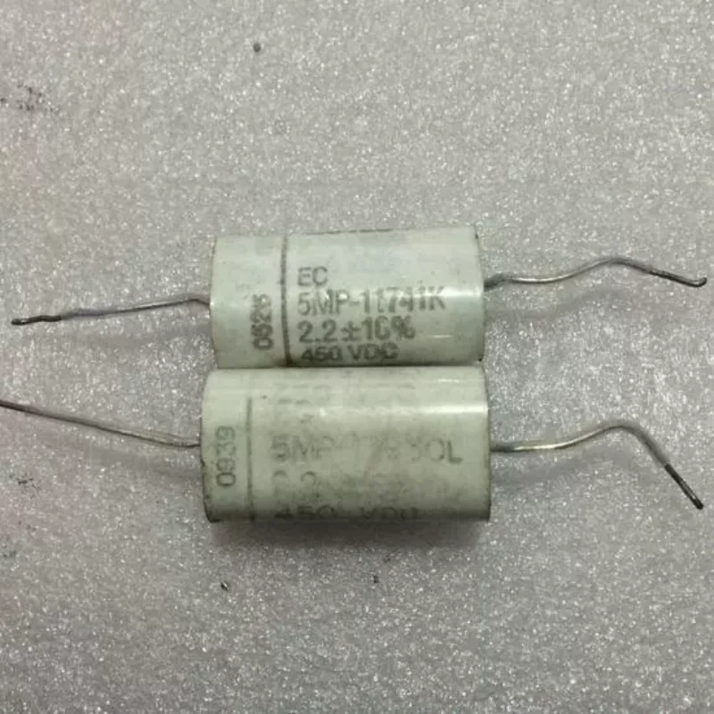 

10PCS EC 2.2UF450V Axial Audio Thin Film Polarized Capacitor from the United States