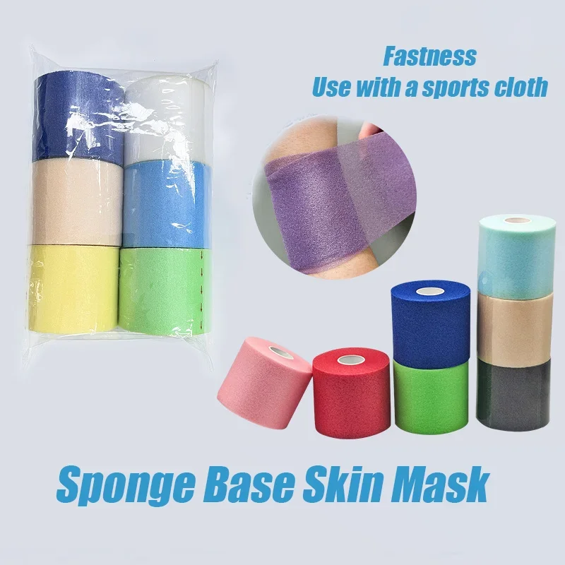 YITAPE 10Rolls 70mmx10m Sports Sponge Pre-Wrap Tape Athletic Underwrap Foam Bandage for Wrist Ankle Knee Skin Protection
