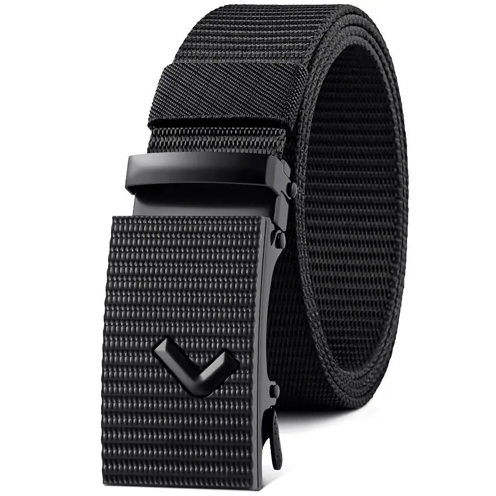 Goedkope Riem Heren Nylon Riem Plastic Automatische Gesp Outdoor Canvas Riem Voor Mannen