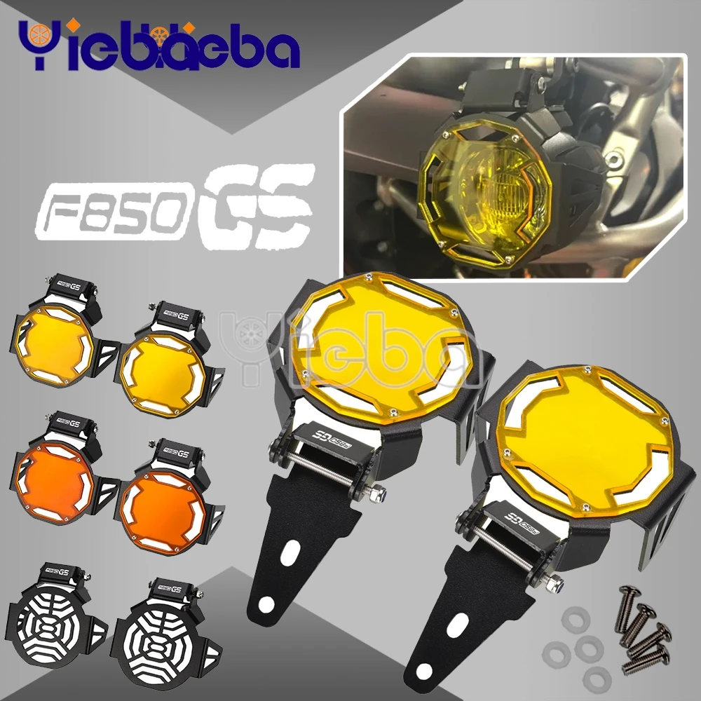 

Motorbike aliminum FOR Bmw F700GS F750GS F800GS F850GS F 700 750 800 850 GS Flipable Fog Lights Protector Fog Lamps Grille Cover