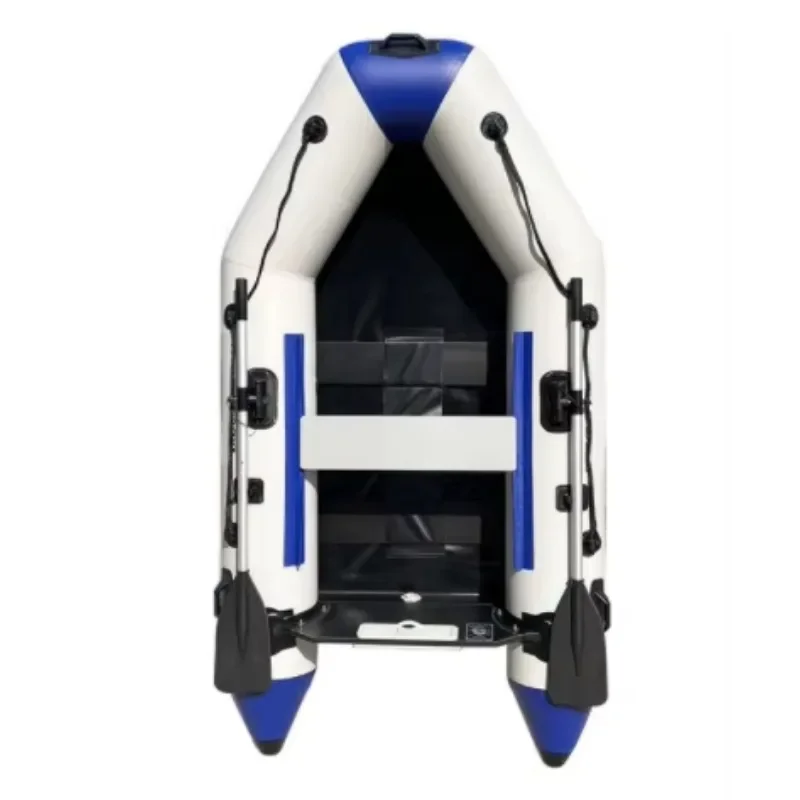 PVC Infla Raft Sailboat 2 Person Assault Boat Adult Heavy Kayak Wear-Resisting Hovercraft Dinghies
