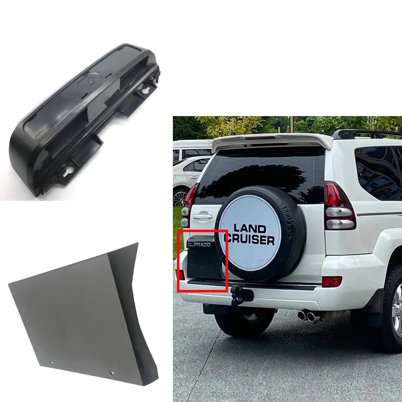 

Авто задние двери, задние ворота, номерной знак, лампа, крышка, рамка для TTOYOTA LAND CRUISER PRADO FJ120 LC120 2003-2009