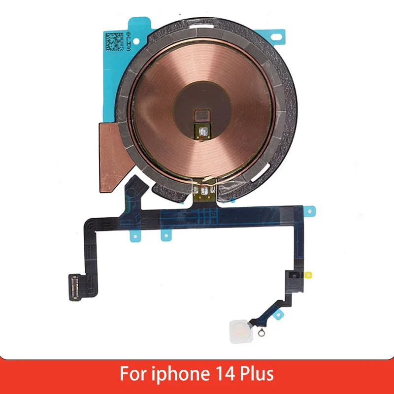 ワイヤレス充電チップ-nfcコイル-ボリューム付き-iphone-14-plus用充電パネルステッカー-フレックスケーブル