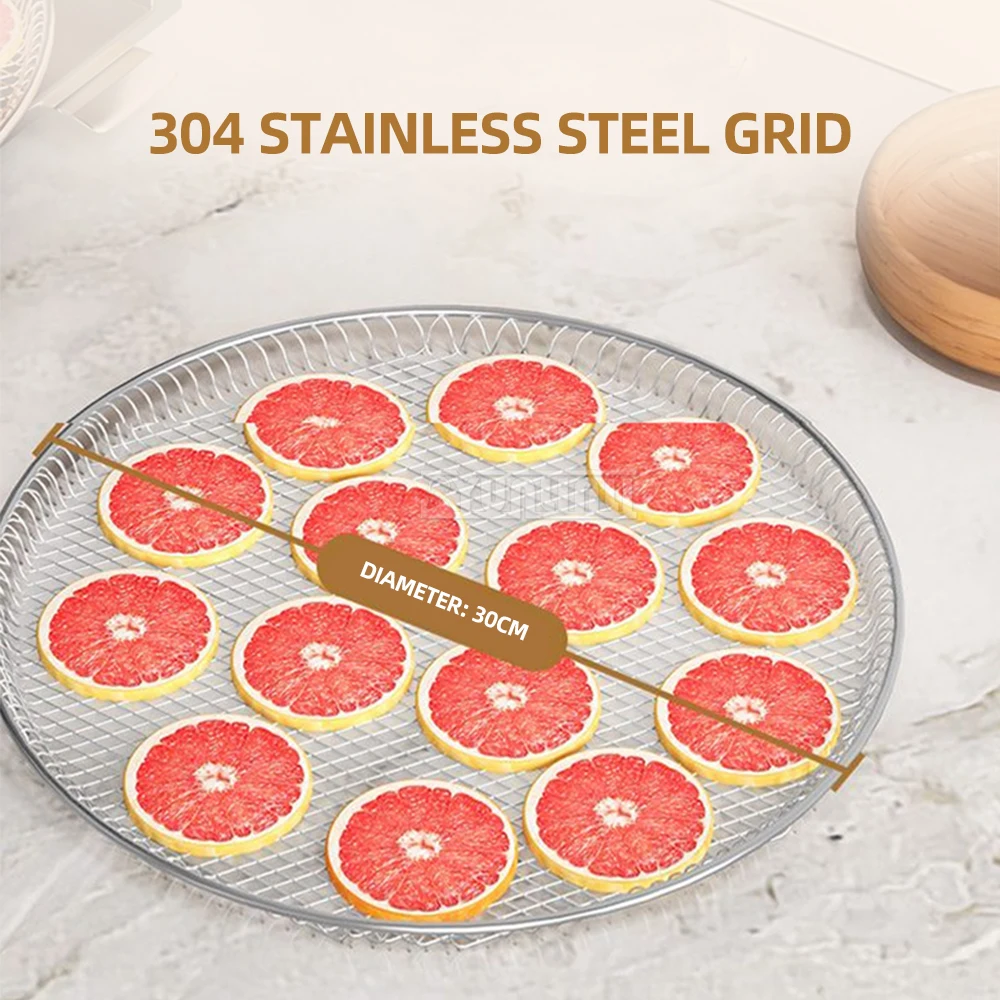 12-Layer Food Fruit Rotating Dryer Efficient Disidratatore Per Alimenti Kitchen Appliance