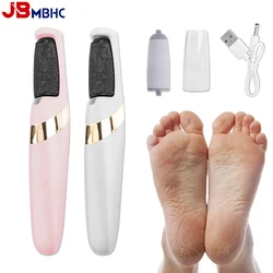 휴대용 무선 풋 연마기, USB 충전, 방수, 굳은살 방지, 각질 균열 방지, 페디큐어 도구, 풋 케어, 하드 크랙 클린