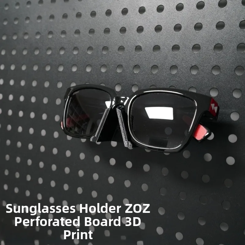 

Universal Eyeglass Sunglass Holder Storage Organizer round Hole Square Hole ible with Skarven Caddy Plastic Hooks