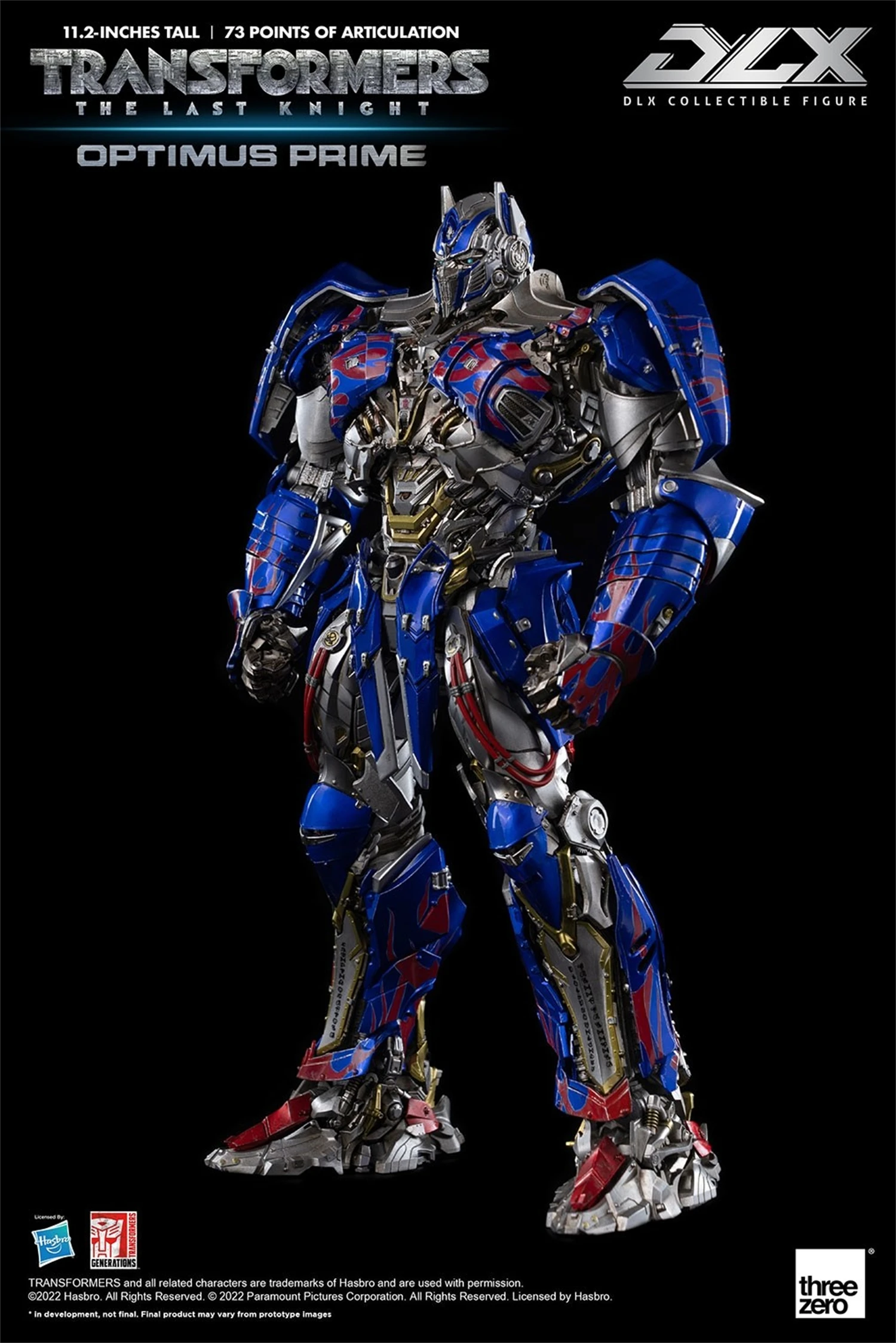 In Stock New ThreeZero Transformation DLX OP Prime 73 points of articulation 3A G1 MDLX Action Figure