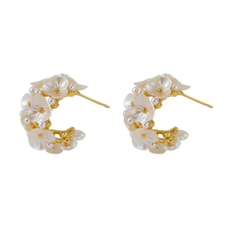 Flower Earrings Sty…