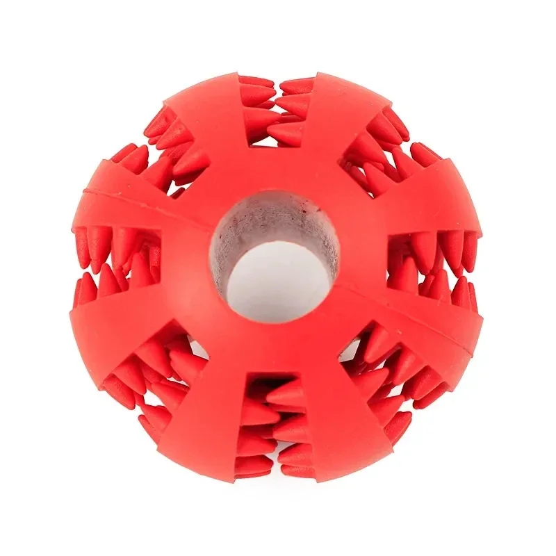 Thorn ball watermelon ball teddy dog decompression elastic rubber ball pet teeth cleaning molars leakage ball dog toy