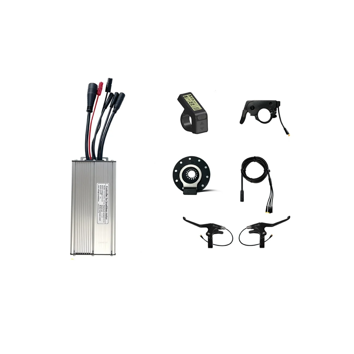 

Sine Wave Controller Kit Electric Bicycle Electric Scooter Kit LCD4 Display Sine Wave Controller 36/48V 30A 1000W