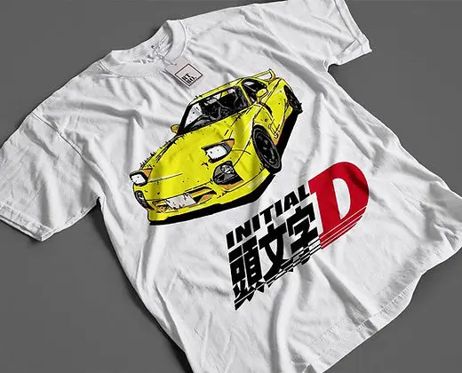 Initial D cotton Anime Shirt