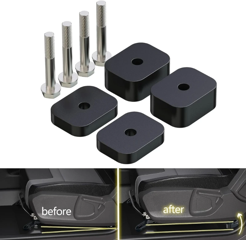 Easy Installation Pad Car Risers Spacers Lift Jackers Resilient Cushion Wear Resistant Reduced Fatigue for 387-2104