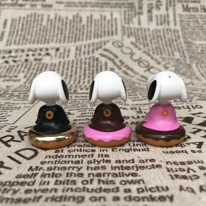 Cute Kimono Snoopy Action Figures Doughnut and White Puppy Model Toy Cartoon Desktop Ornament Collectible Toys Kids Gifts
