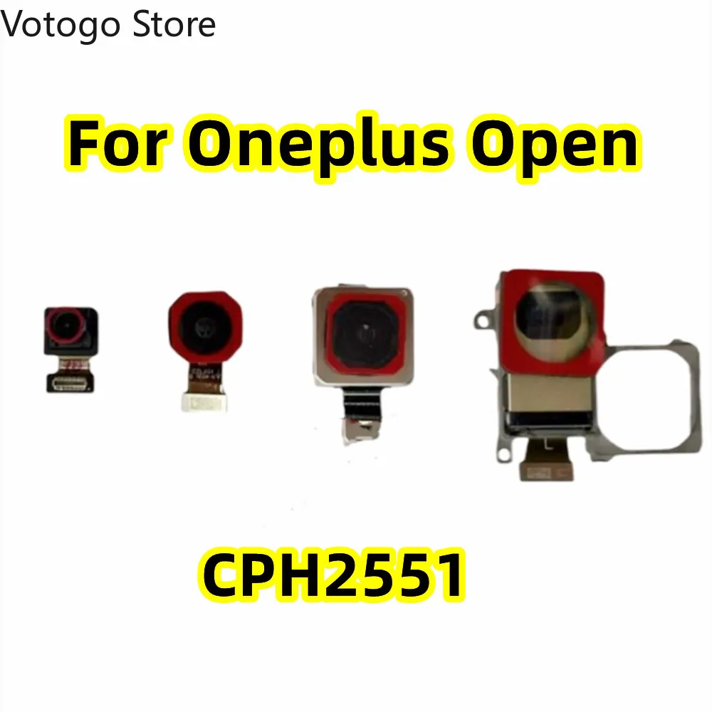 For Oneplus Open 5G，CPH2551 1+ Global Front Selfie Back Case Ultrawide 48MP Telephoto 64MP Rear Main Camera Module Flex Cable