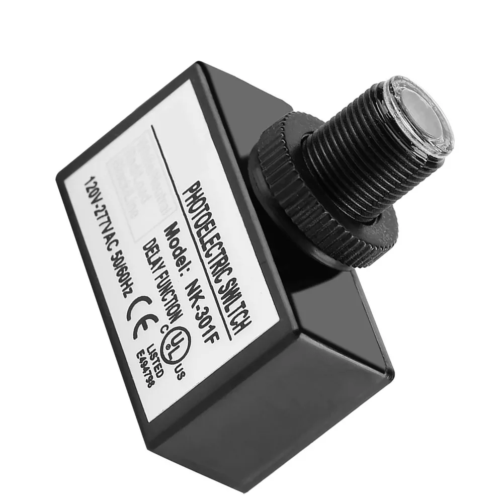 120V-277VAC Photoelectric Switch Hard-Wired Automatic On/Off Photocell Sensor Photocell Control IP65 Automatic On/Off Switch